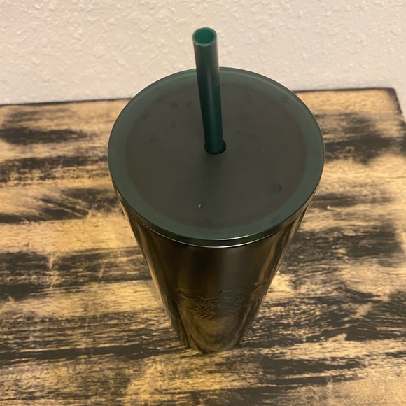 2020 Stainless steel Forest Green Gradient Starbucks cup $50 OBO - Picture 2 of 4